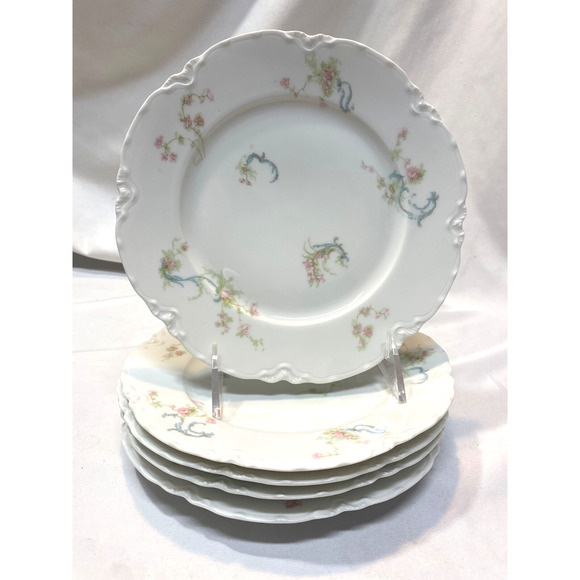 Haviland Schleiger Limoges France Set of 5 Salad Plates 7.5 - Picture 2 of 7